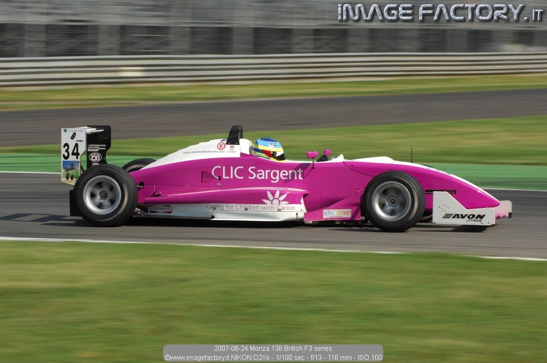 2007-06-24 Monza 138 British F3 series